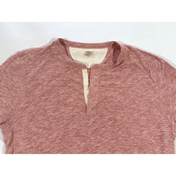 Faherty Red Short Sleeve Tee - Picture 3 of 11